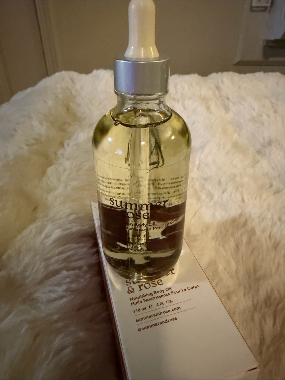 New summer & rose Nourishing Body Oil — 4 oz